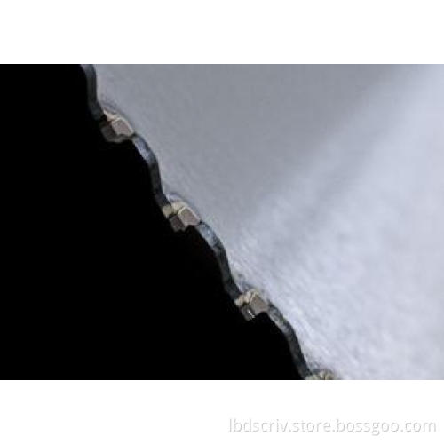 Custom anti wear Cermet Tipped Metal Cutting Saw Blades Cut